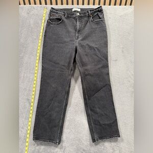 Abercrombie & Fitch The Ankle Straight Ultra High Rise Womens 31/12R